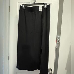 Black cotton Lou & Grey Skirt, new with tags